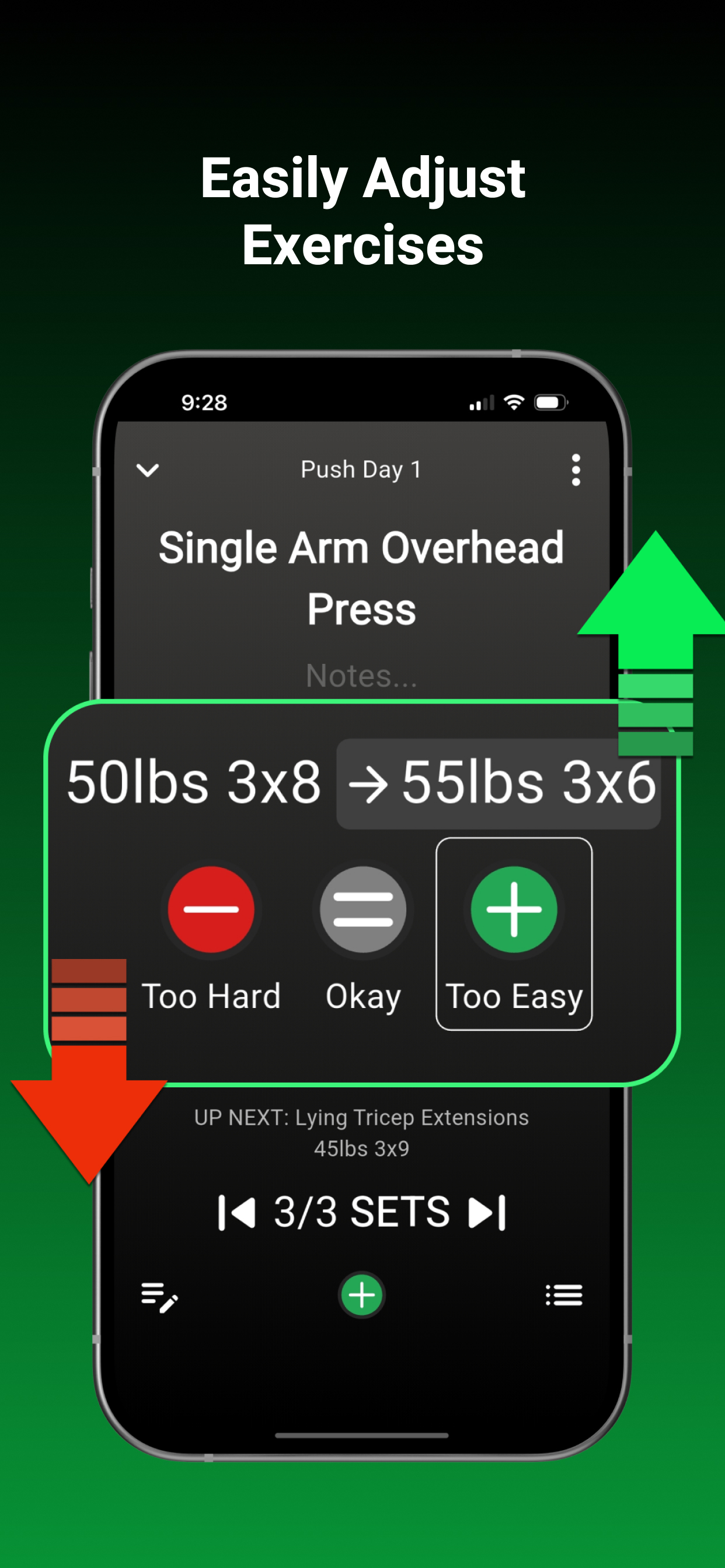 Grin&Gain: Gym Workout Tracker screenshot 2