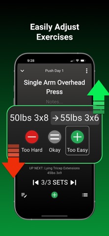 Grin&Gain: Gym Workout Tracker screenshot