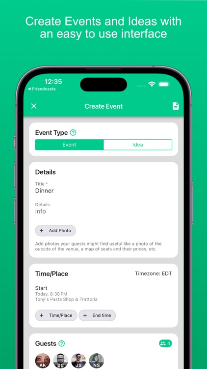 Friendcasts screenshot-3