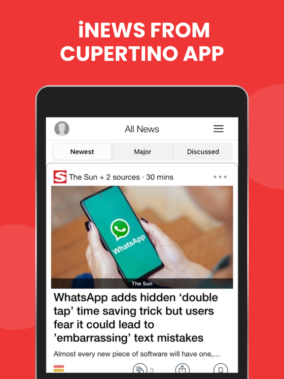 Screenshot #4 pour iNews from Cupertino