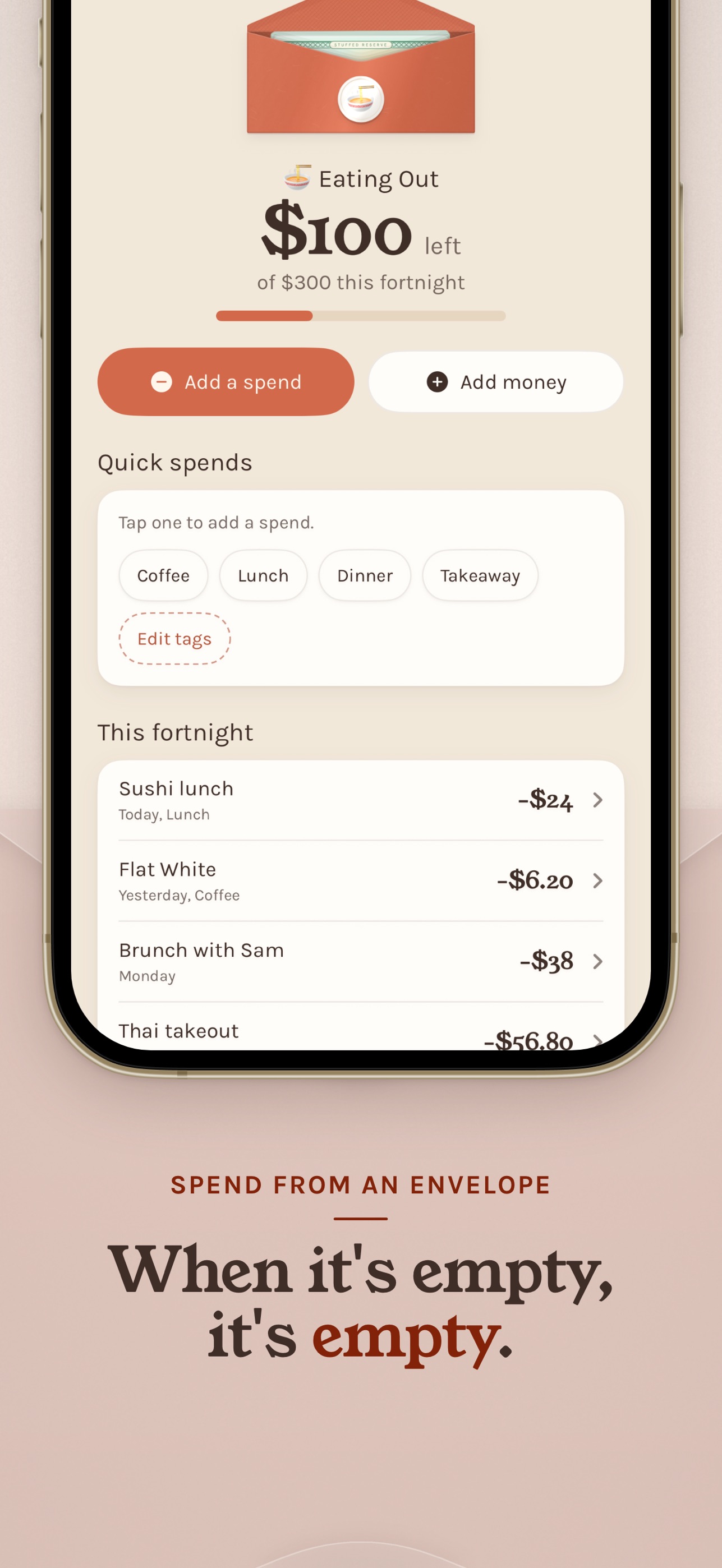 Screenshot 4 of Stuffed: Envelope Budget