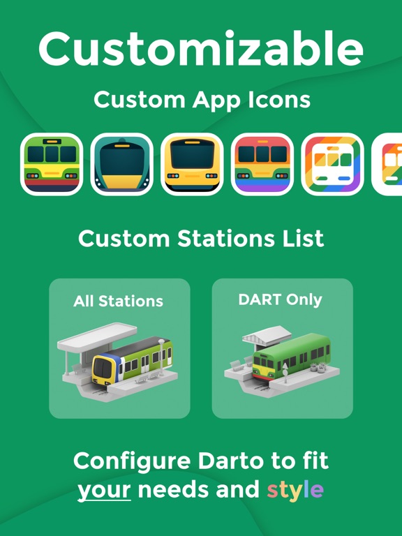 Darto - Rail Commute for Dubs iPad screenshot 5 - Travel app