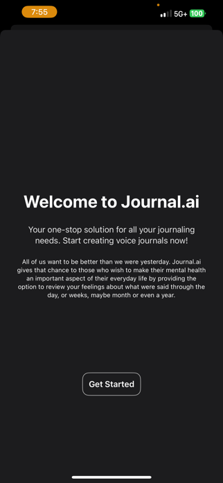 Journal.ai Screenshot 1 of 3