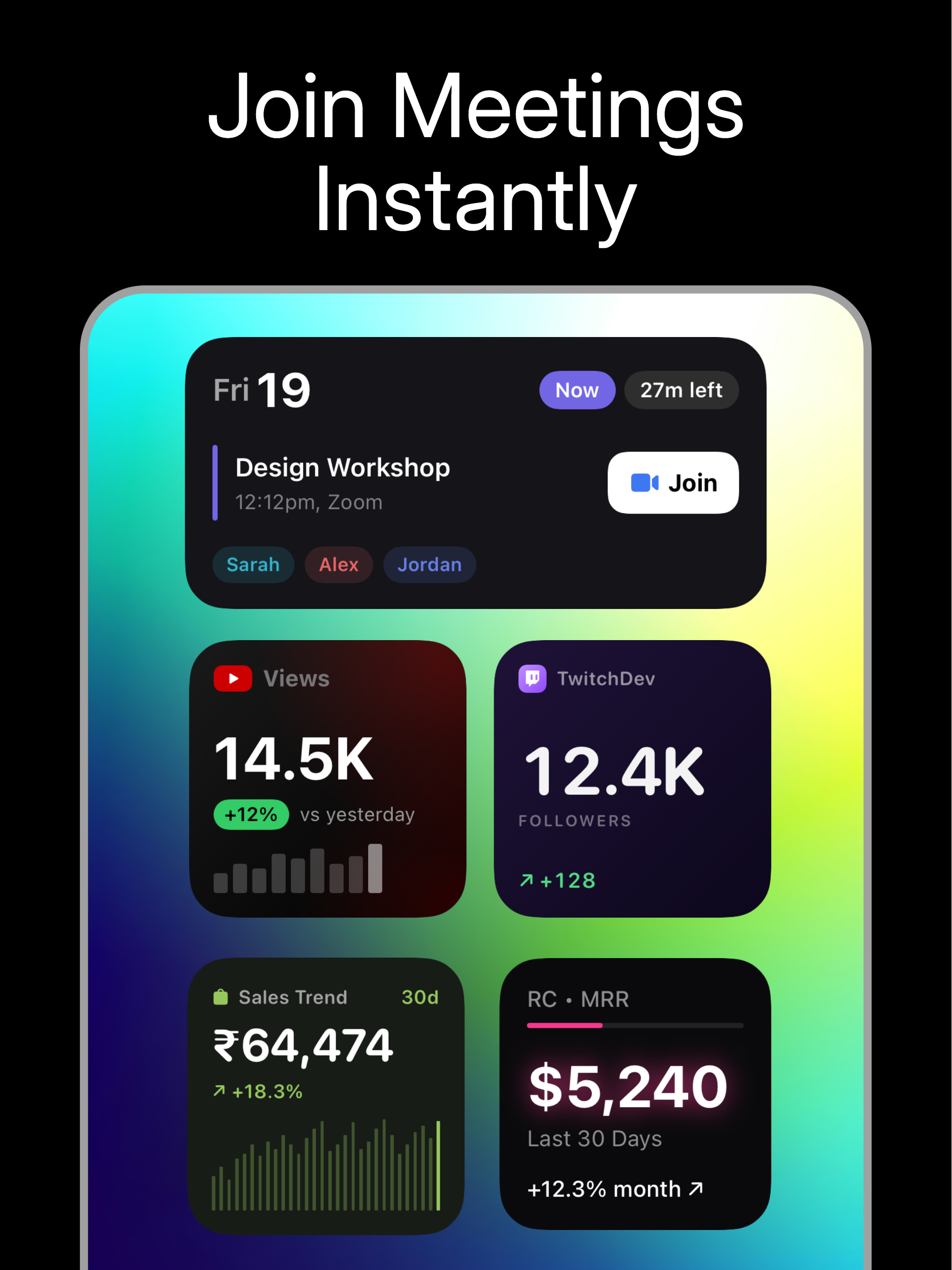 Widgeto5: Photo & Data Widgets