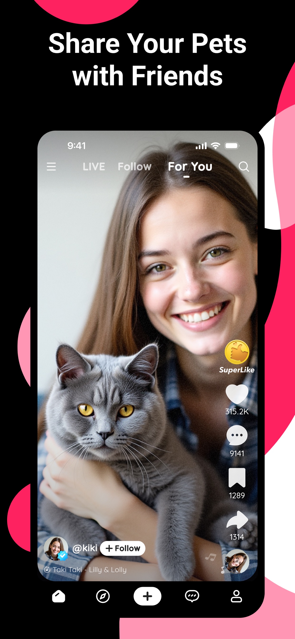 Share Your Pets with Friends