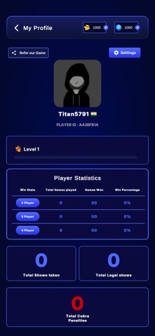 Cobra Card Game Screenshot 9
