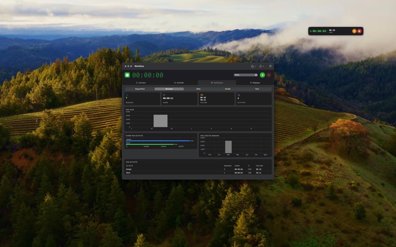 Screenshot #2 pour Worktime