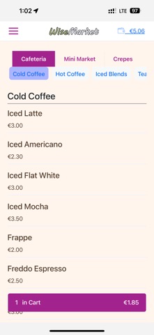 WiseMarket screenshot