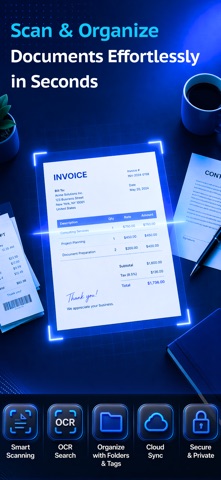 Scanvra - Doc Scanner & PDF iPhone screenshot