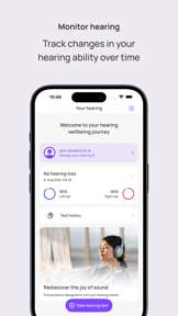 Mimi Hearing Test screenshot