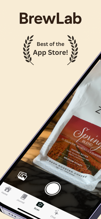 BrewLab: AI Coffee Journal Screenshot 1 of 6