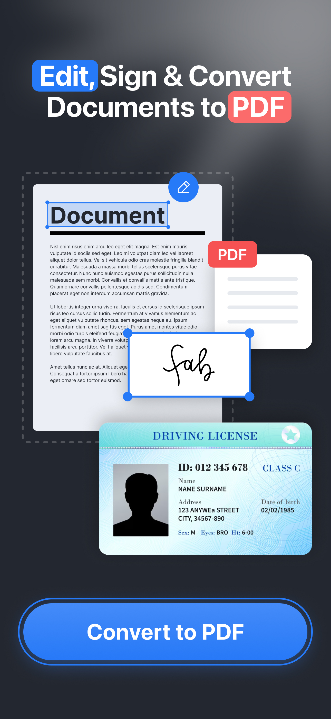 PDF Scanner: Photo JPG to PDF