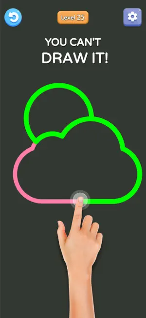 One Go Line Puzzle screenshot 2