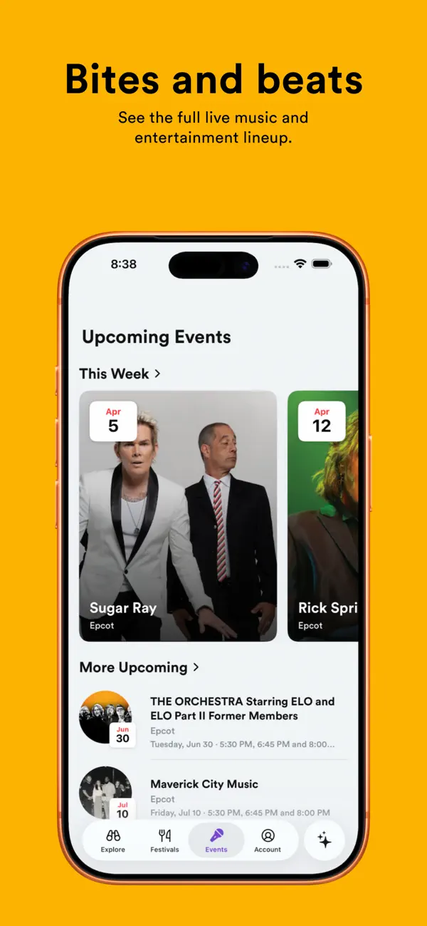 Screenshot #2 pour WDW Planner: Food & Festivals