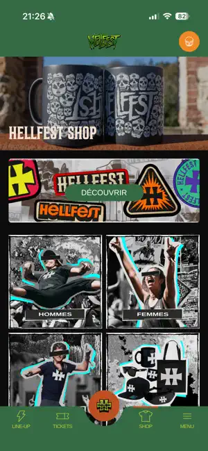 Hellfest 2026 iPhone screenshot 4