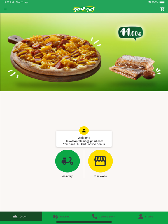 Screenshot #4 pour Pizza Fan Greece