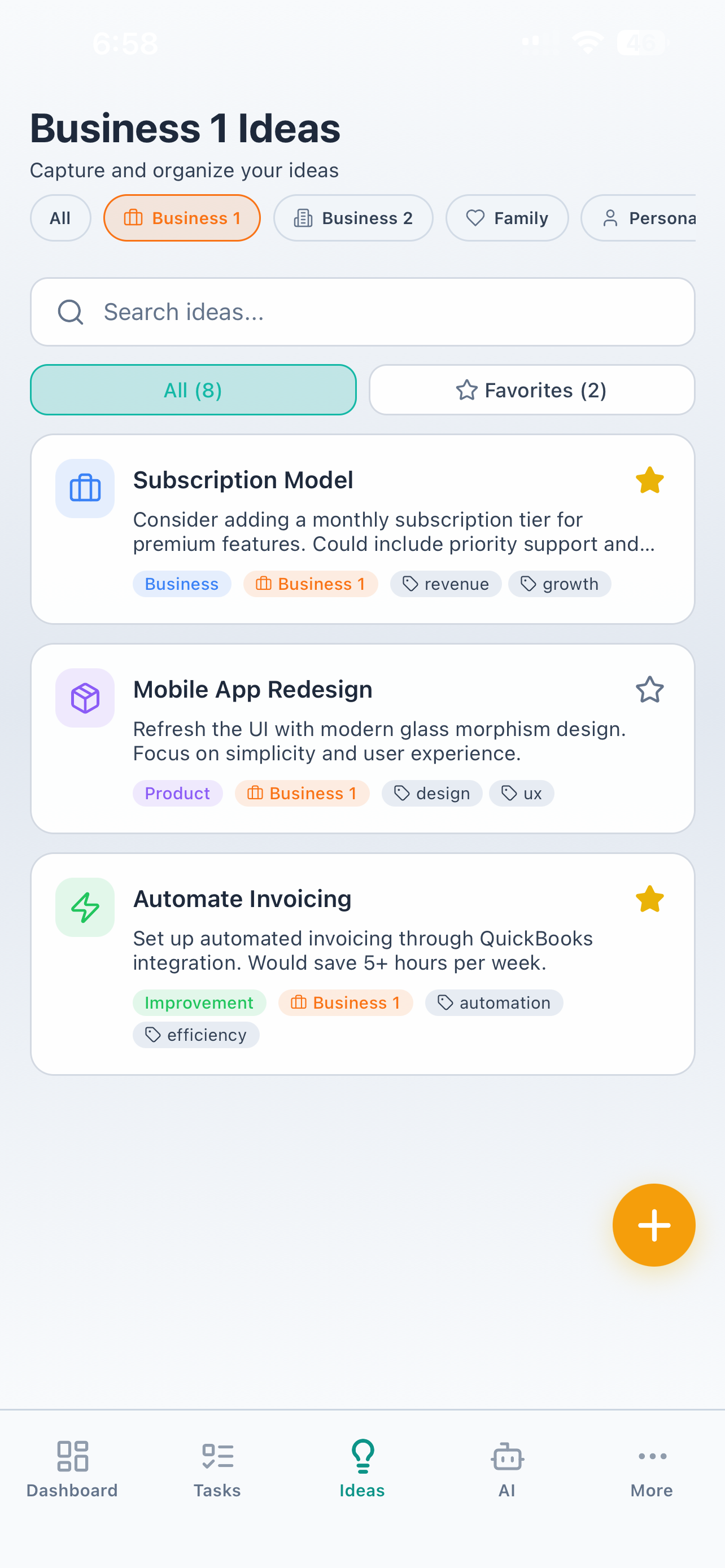 Business Life Smart Planner screenshot 3