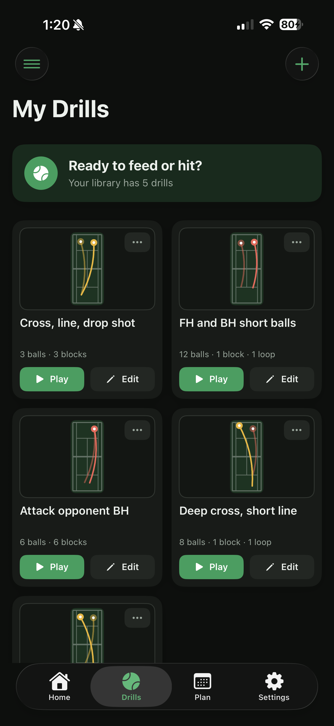 HitOne - 3D Tennis Drills screenshot 4