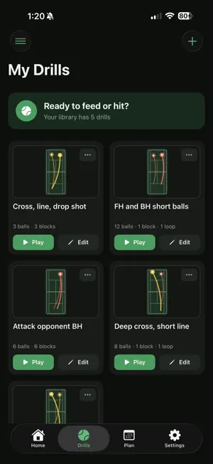 HitOne - 3D Tennis Drills screenshot 4