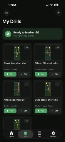 HitOne - 3D Tennis Drills Screenshot 4 of 6