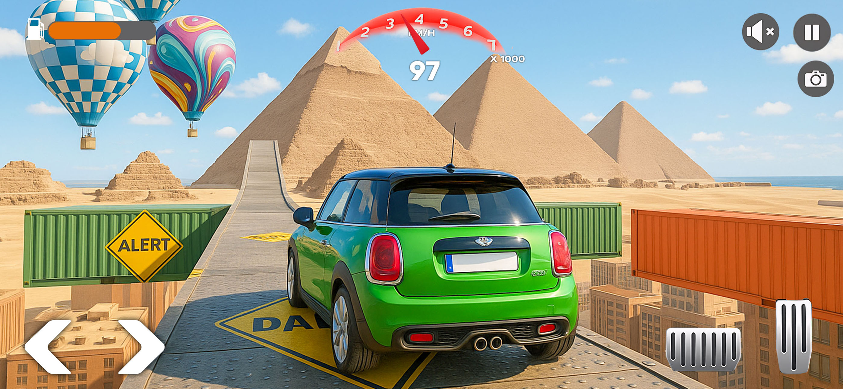 Turbo Ramp Car Racing Stunt 3D