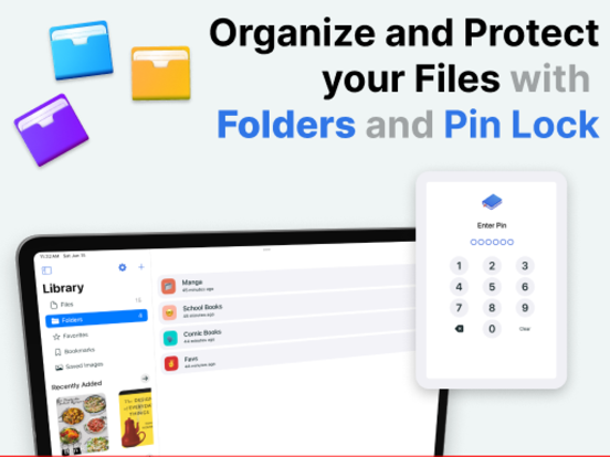 Uncover: Ebook Reader iPad screenshot 4 - Book app