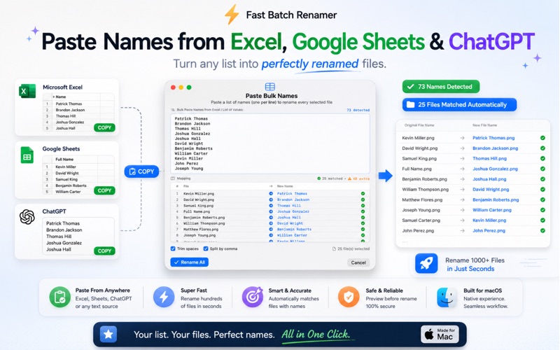 Fast Batch Renamer screenshot