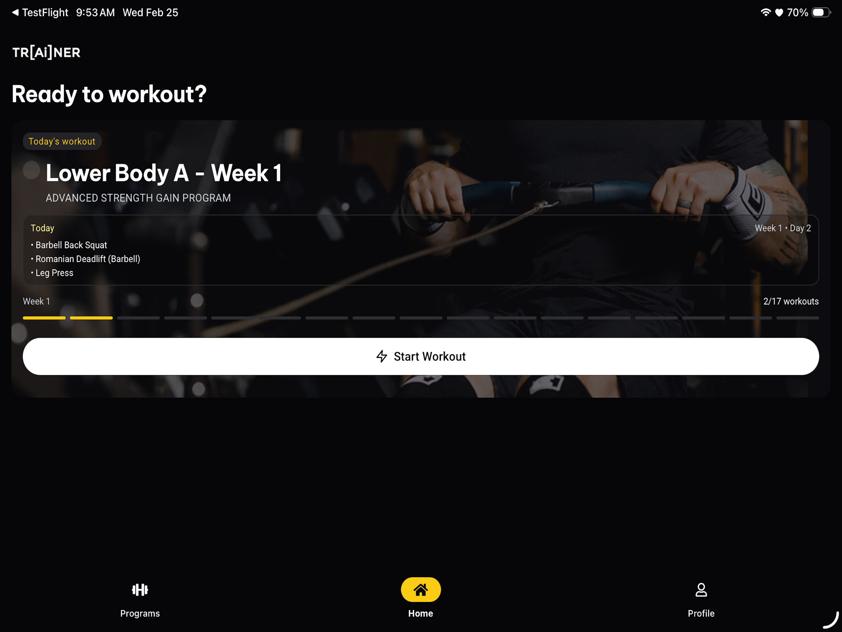 Element 26 Tr[Ai]ner Workout screenshot 6