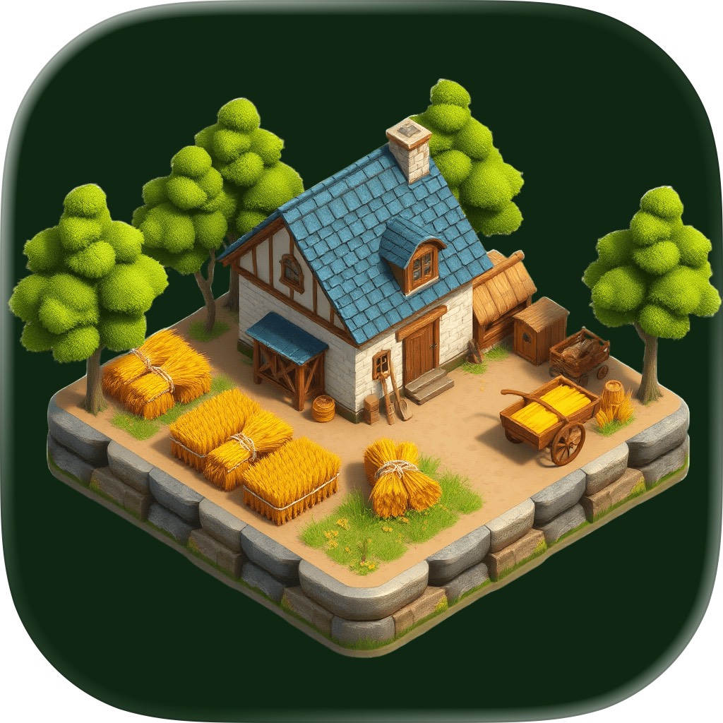 Apple App Store cover for Victorian Idle City Builder