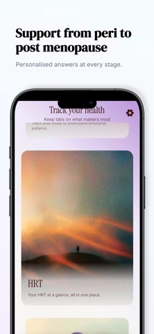 The MenoPal screenshot