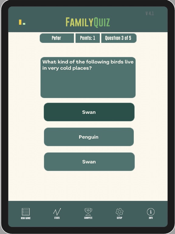 Screenshot #4 pour FamilyQuiz - Quiz