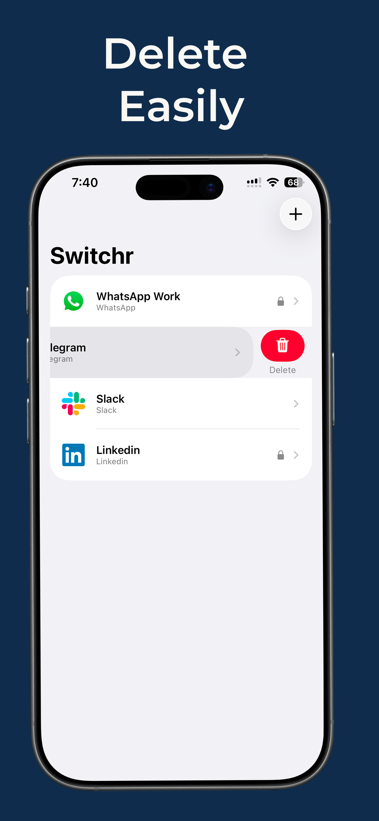 Switchr: Dual Accounts