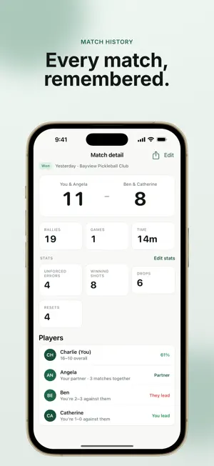 Pickleball - Dink Data screenshot 4