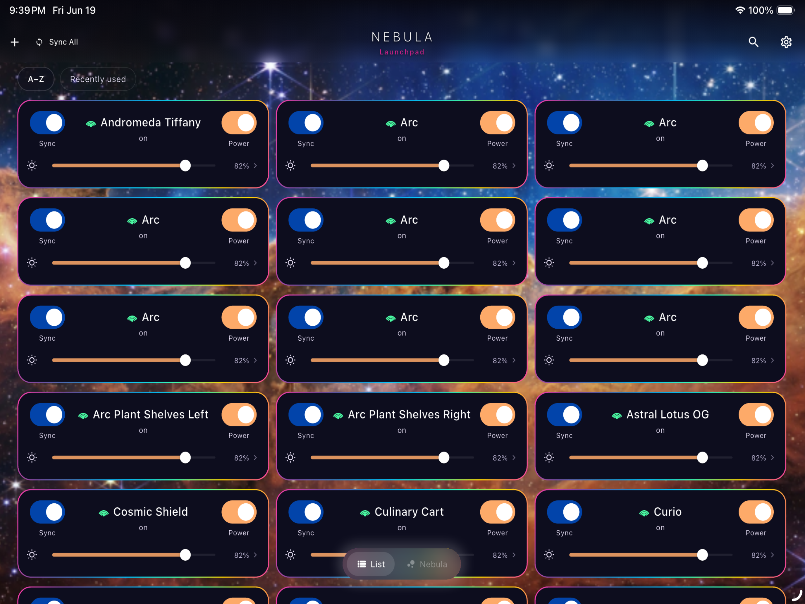Nebula by Space Cadets screenshot 10