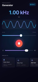 Frequency Generator-Sound Test screenshot
