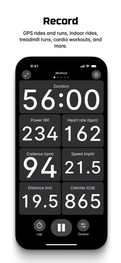 Wahoo: Ride, Run, Train screenshot