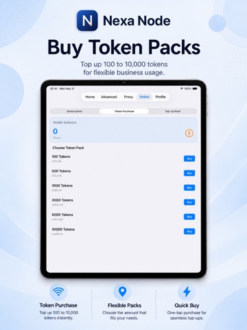 Nexa Node iPad screenshot