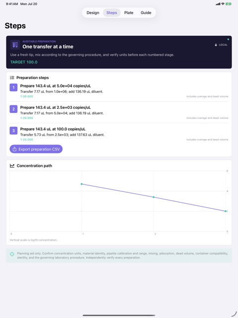 Dilutionpath: Pipette Lab screenshot 4