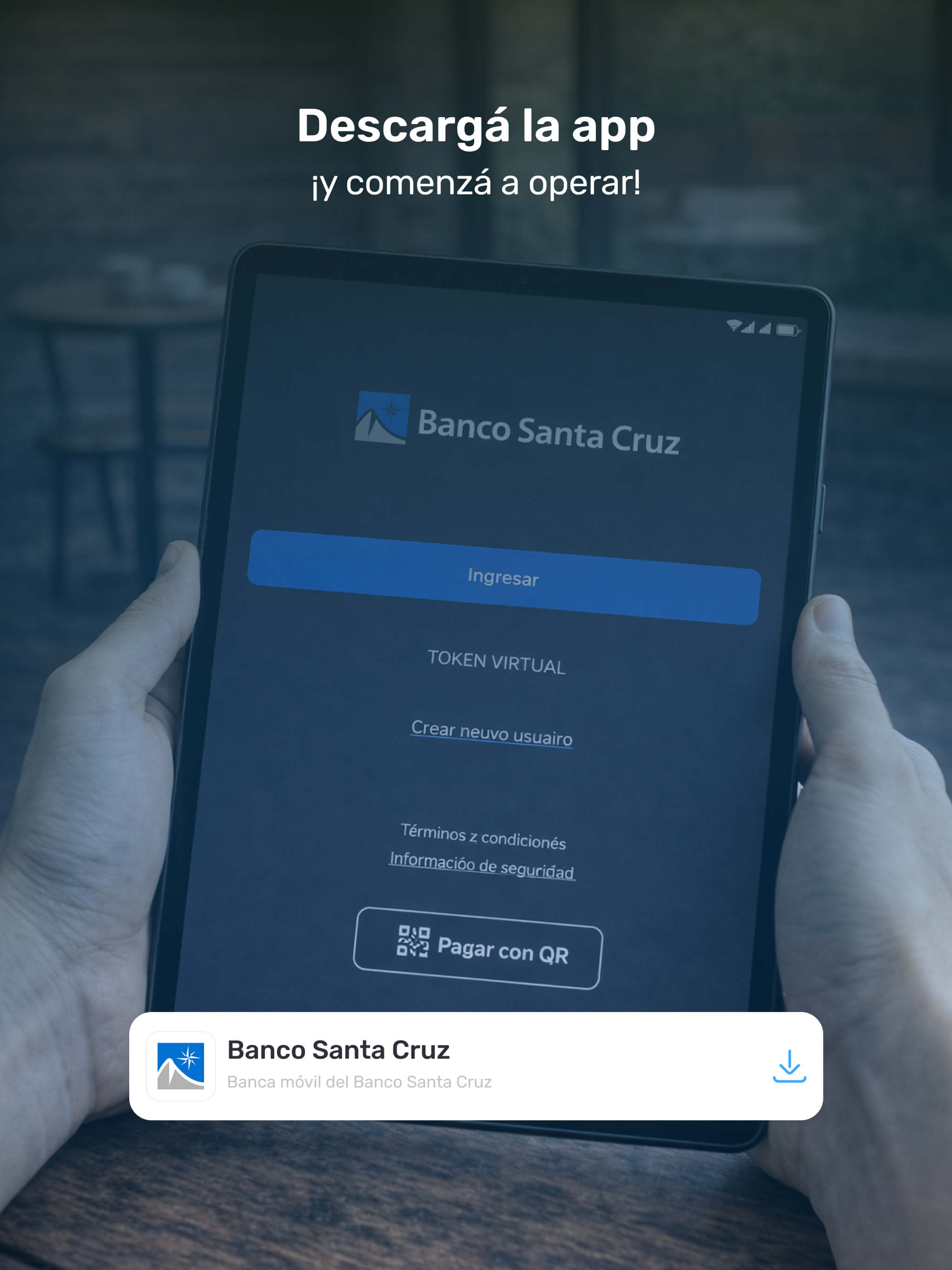 APP Banco Santa Cruz