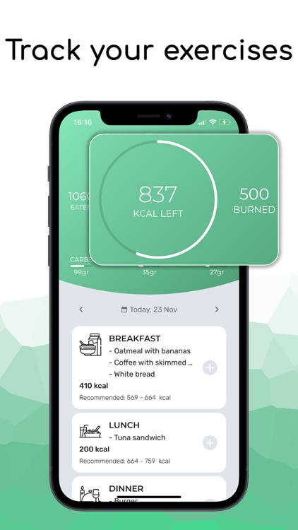 Nutrition Tracker - Food Diary screenshot-5