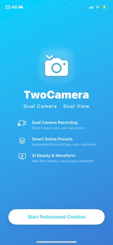TwoCamera Screenshot 1 of 10