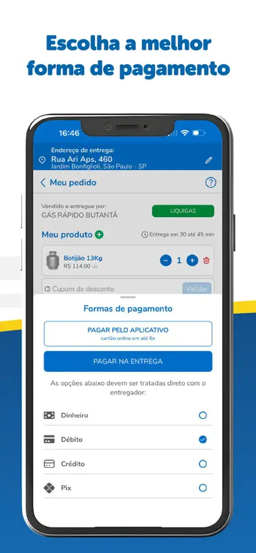 Upgas - Pedir Gás de Cozinha screenshot 4 of 8