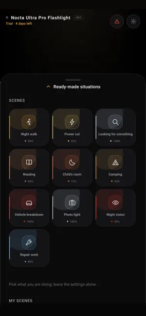 NOCTA — Ultra Pro Flashlight screenshot 2