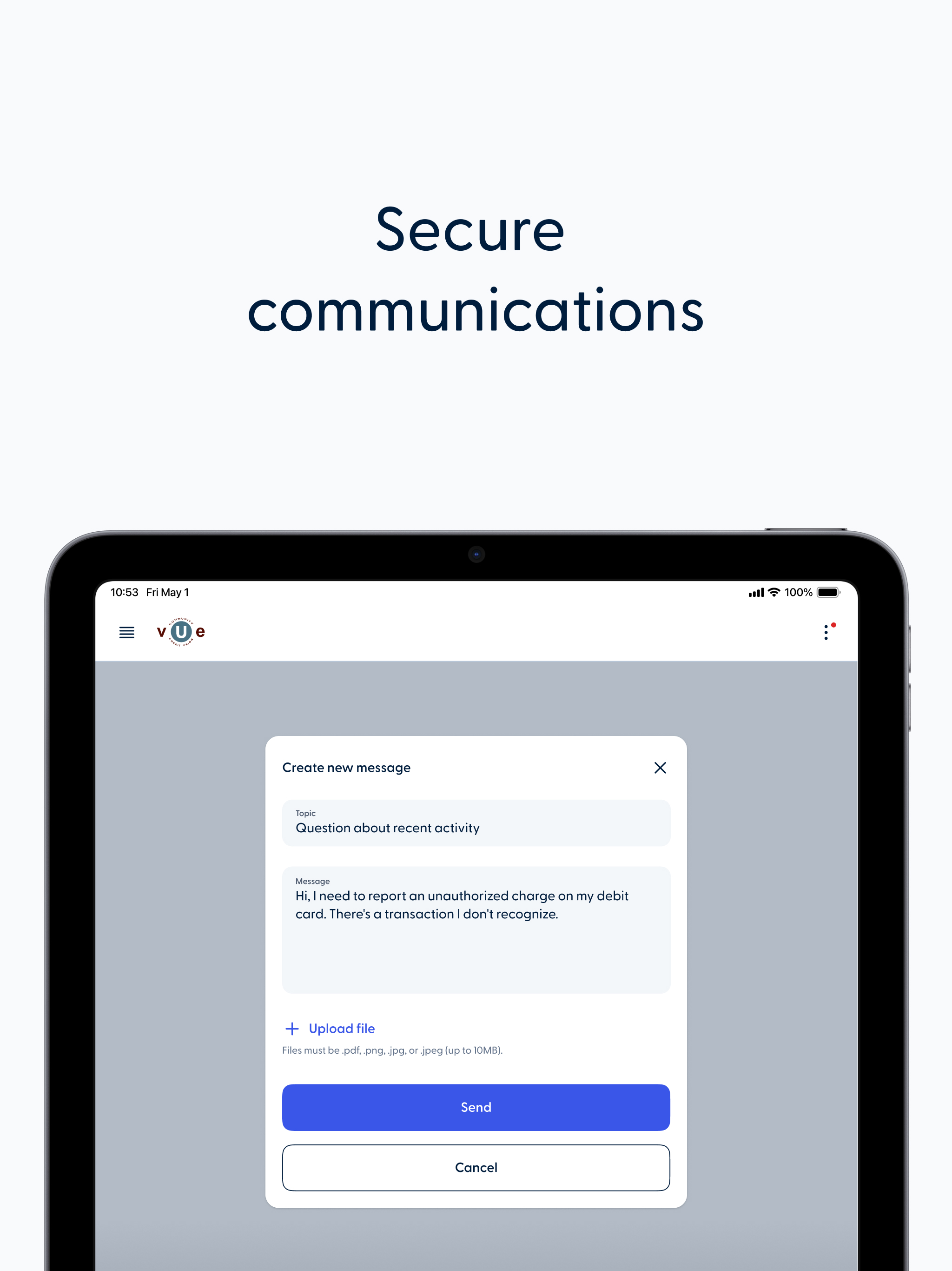 Vue CCU Mobile screenshot 10