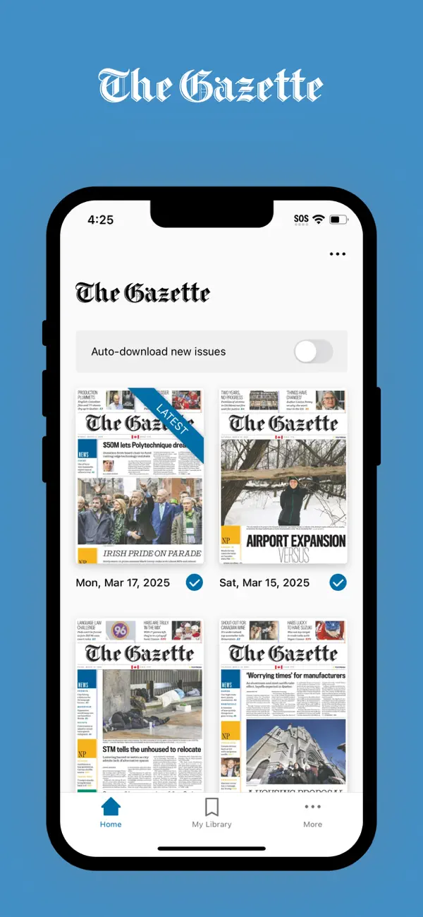 Screenshot #1 pour Montreal Gazette ePaper