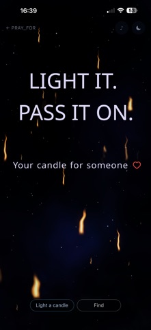 PRAY_FOR: Light a Candle Screenshot 1 of 6