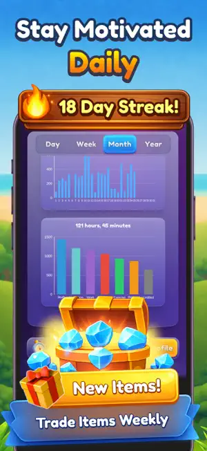 Focus Timer Game - Time Miner screenshot 4