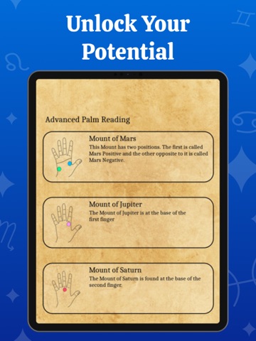 Palm Reader: My Life Palmistry iPad screenshot