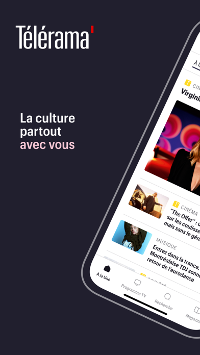 Télérama : culture, tv, cinéma Screenshot