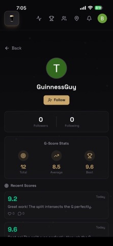 G-Score screenshot